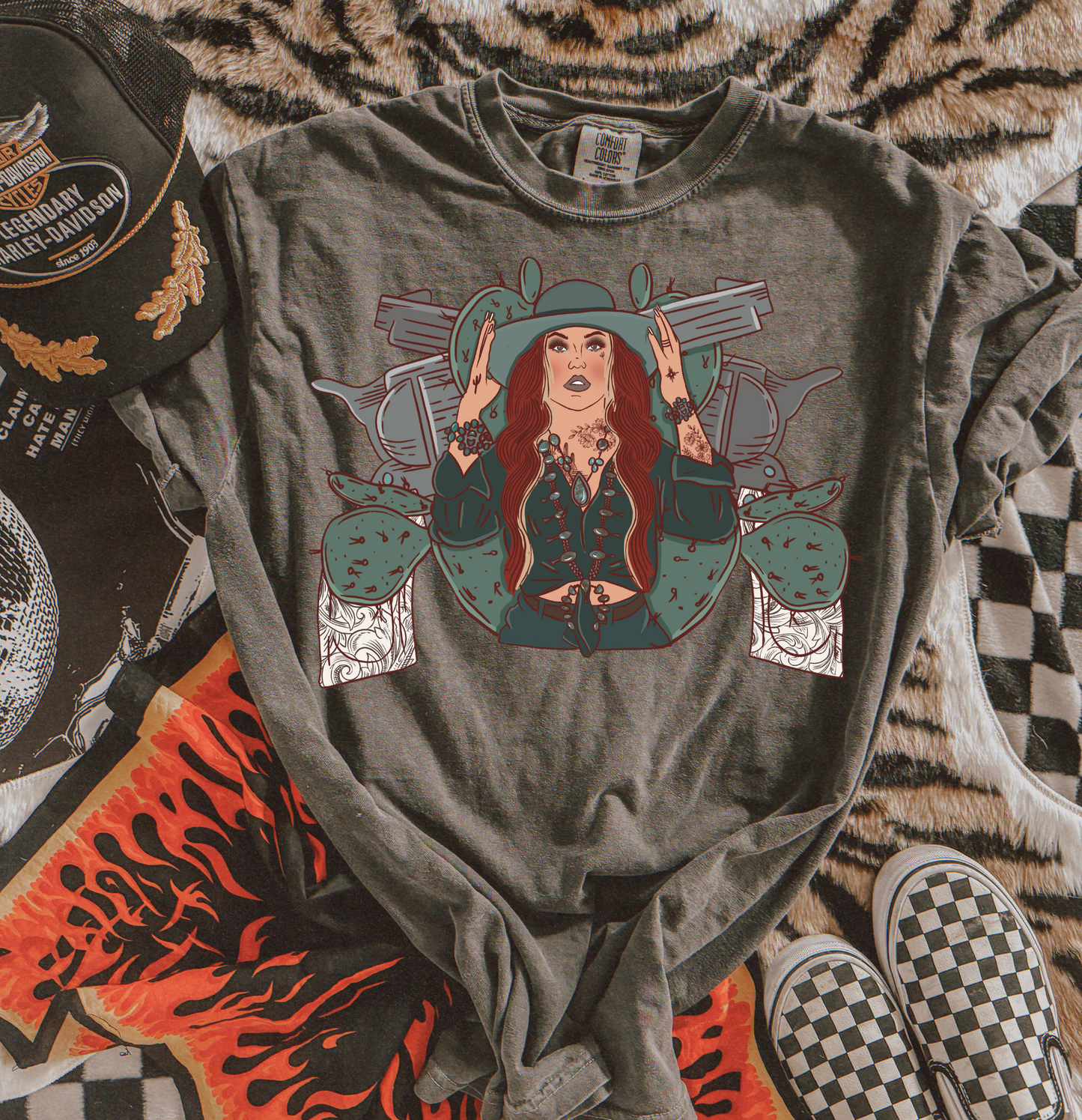 Outlaw Cowgirl Tee