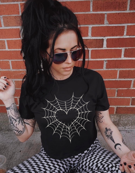 Heart Web Tee