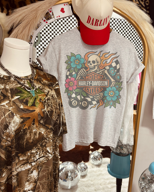 HD skull Sublimation Tee