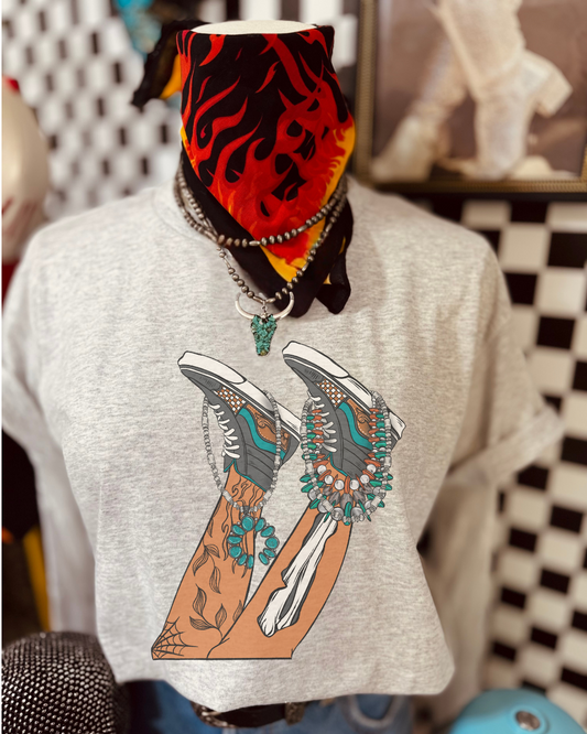 Bury me in Vans Sublimation Tee