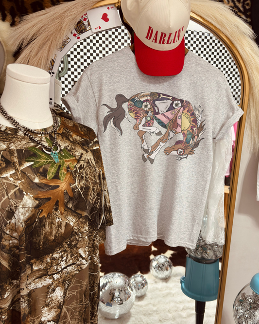Wild Horse Sublimation Tee