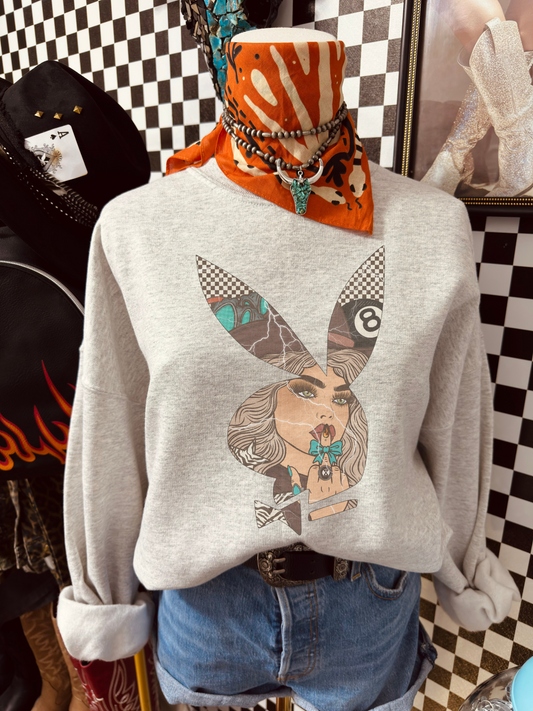 Playboy Cowgirl Sublimation Crew