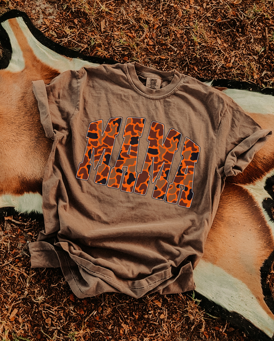 Duck Camo Mama Tee