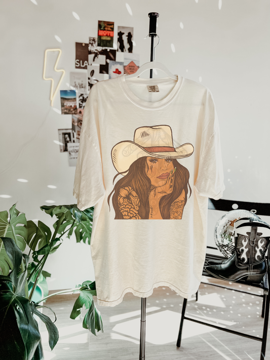 Waitin on a Cowboy Tee