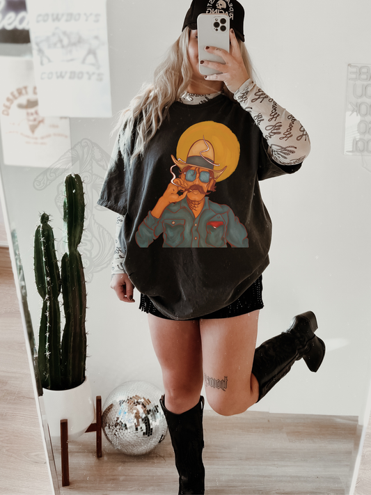 Should've come with a warning label tee