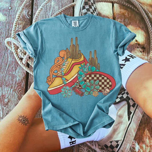 Off the wall tee