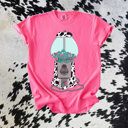 Turquoise Gumball Machine tee