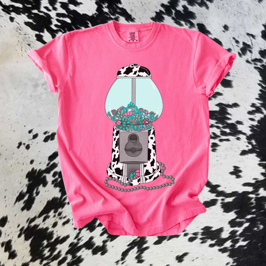 Turquoise Gumball Machine tee