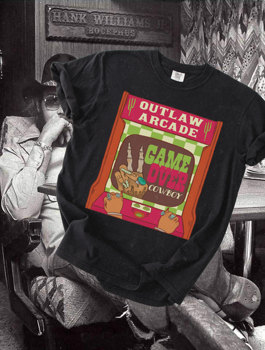 Outlaw Arcade tee