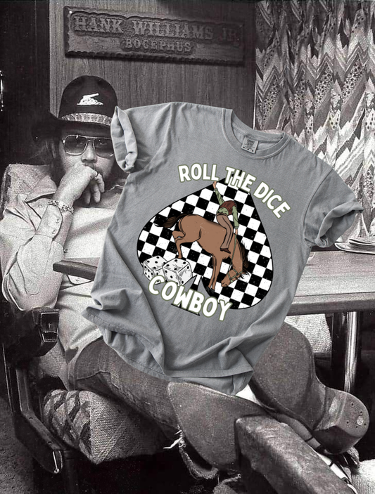 Roll the Dice Cowboy Tee