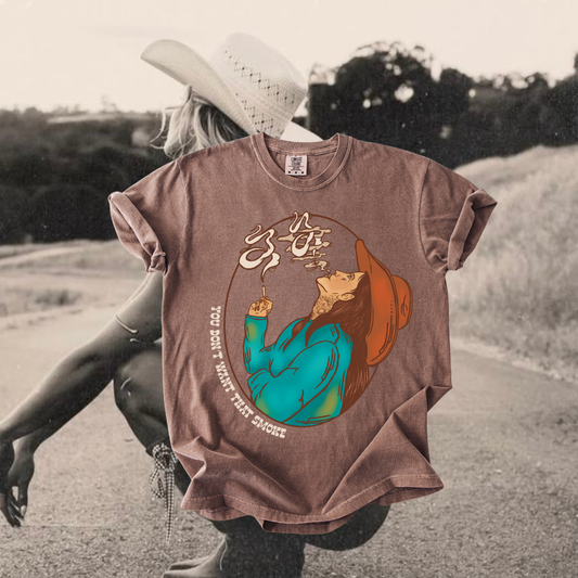 You don't want this smoke tee