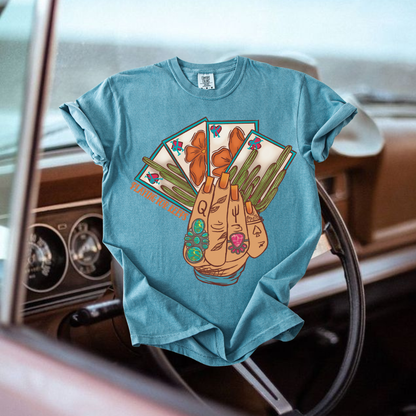 Playing for keeps tee