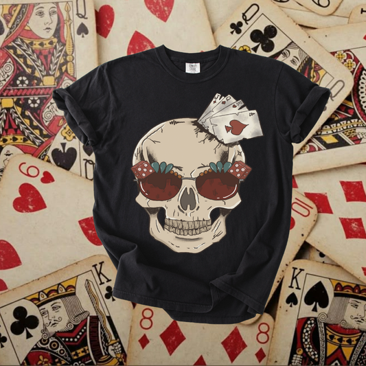 Dicey Skull tee