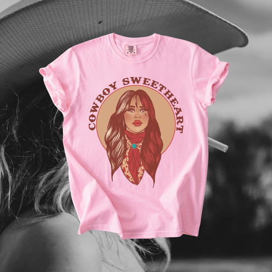Cowboy Sweetheart tee