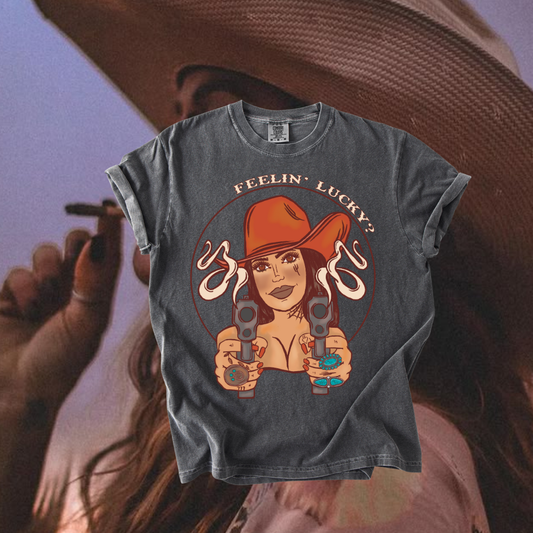 Feelin' Lucky tee