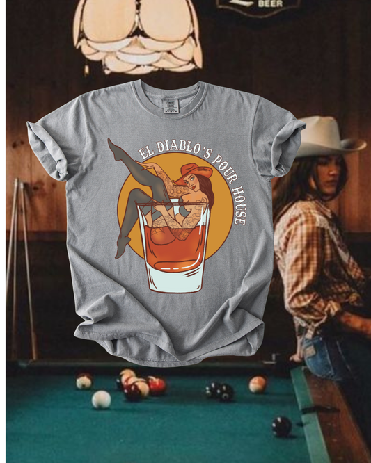El Diablos Pour House tee