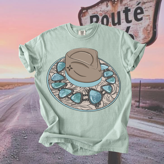 Boho Hat tee