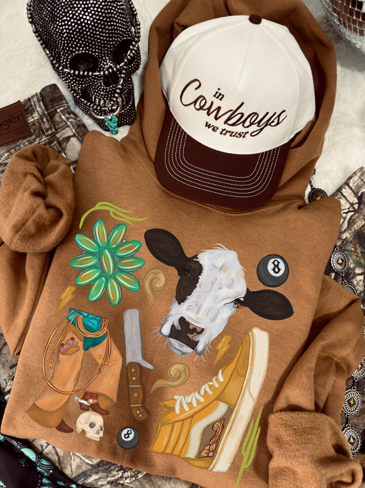 Western Collage hoodie