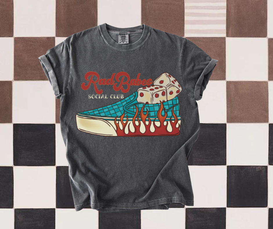 Rad Babes Vans tee