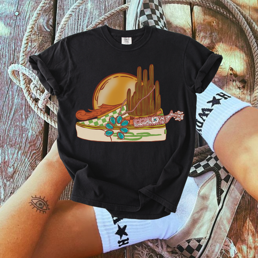 Vans of the West tee