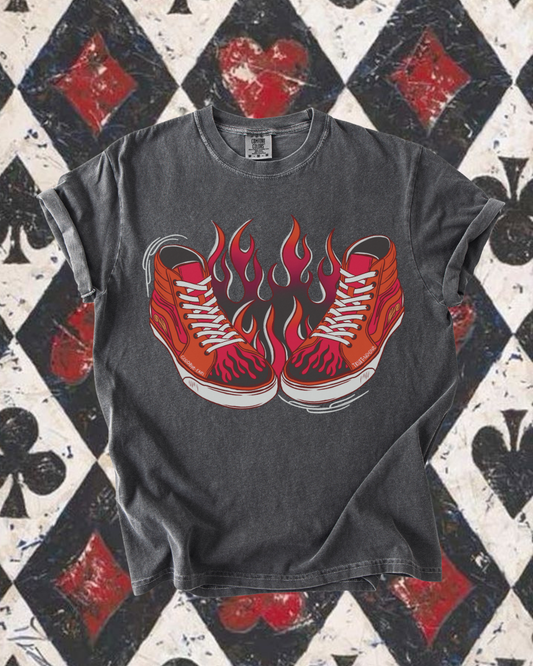 Flamin Vans tee