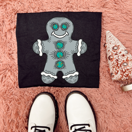 Gingerbread man tee