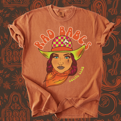 Rad Babes Social Club tee