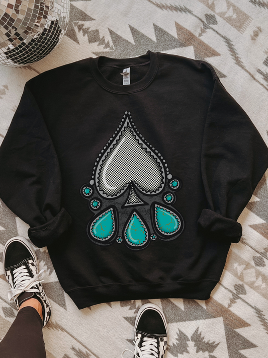 Turquoise Spade crew