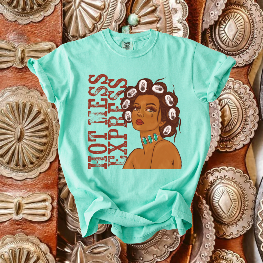 Hot mess Express tee