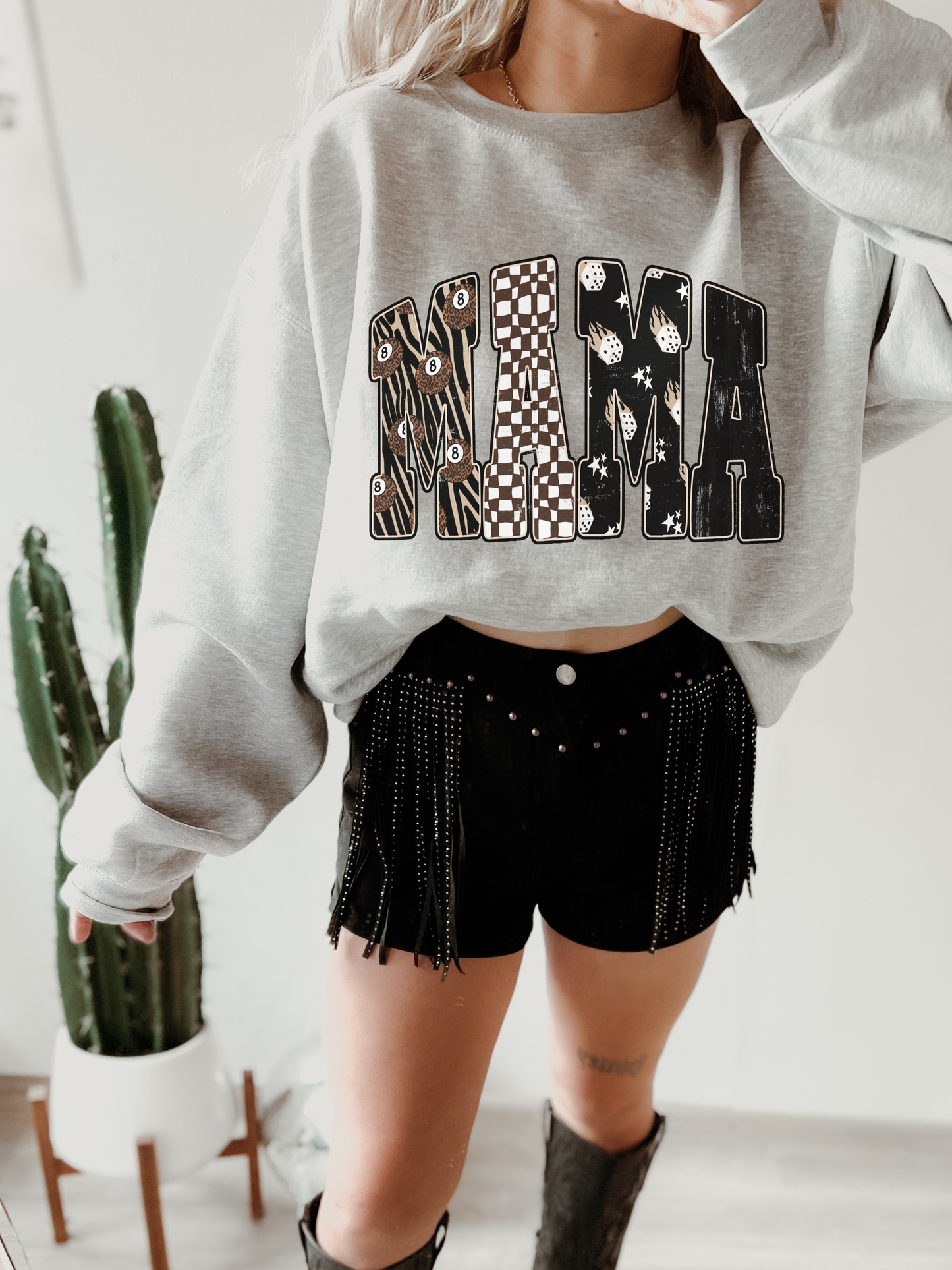 Zebra 8 ball MAMA crew