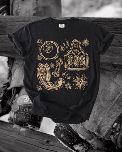 Branded Patchwork tee