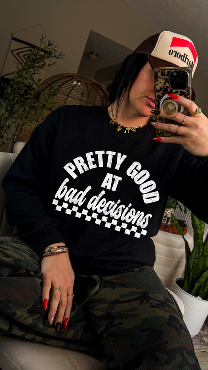 Pretty Good at Bad Decisions crew