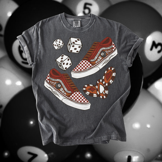 OFF THE WALL POKER CHIPS TEE