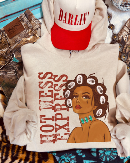 Hot mess exprss hoodie