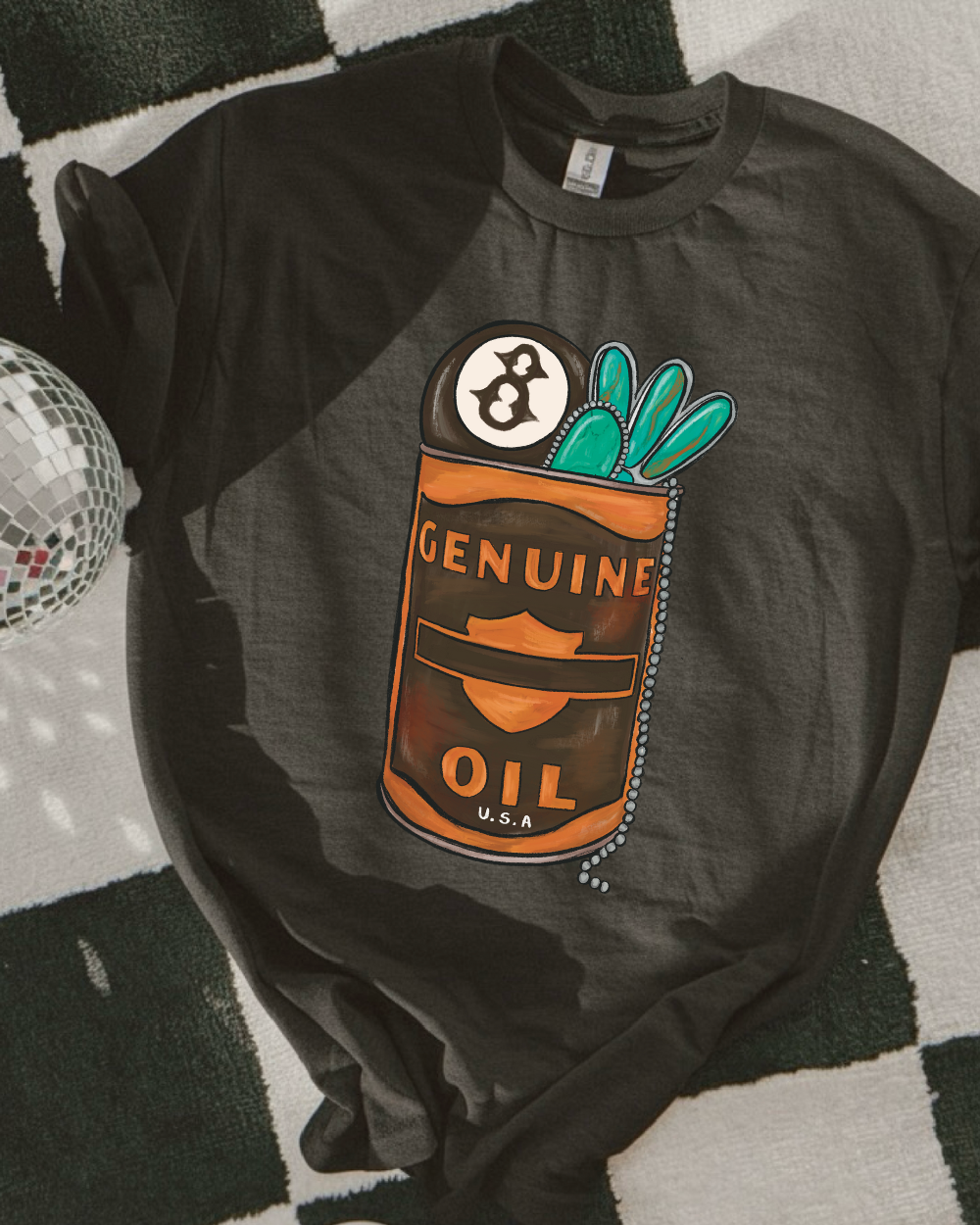 Genuine Oil tee